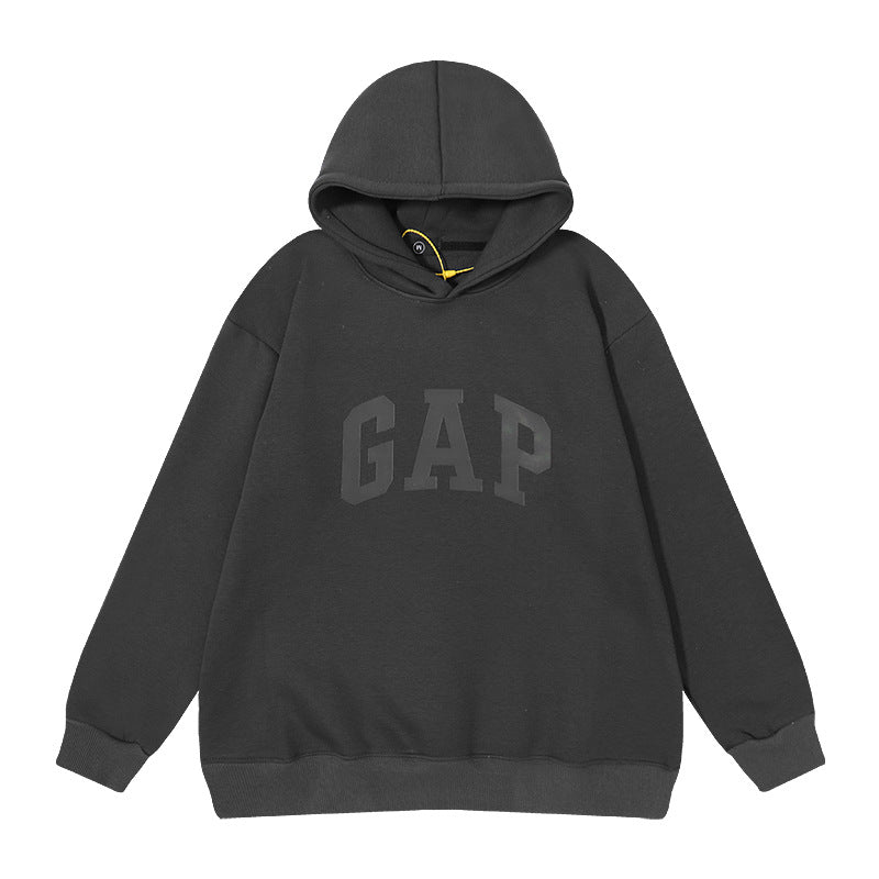 Unisex Gap Letter Print Hoodie