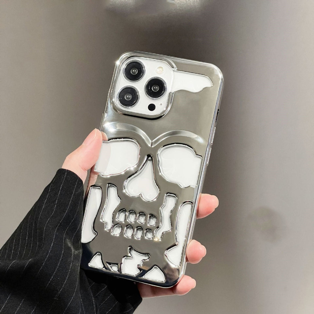 Luxury 3D Skull Phone Case