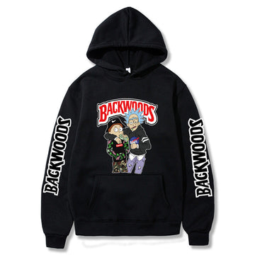 Unisex Backwoods Lettering Hoodie